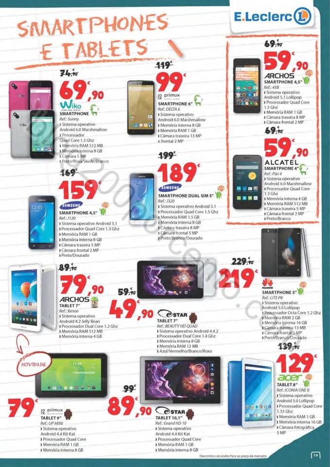 Antevisão Folheto E-LECLERC Regresso às aulas de