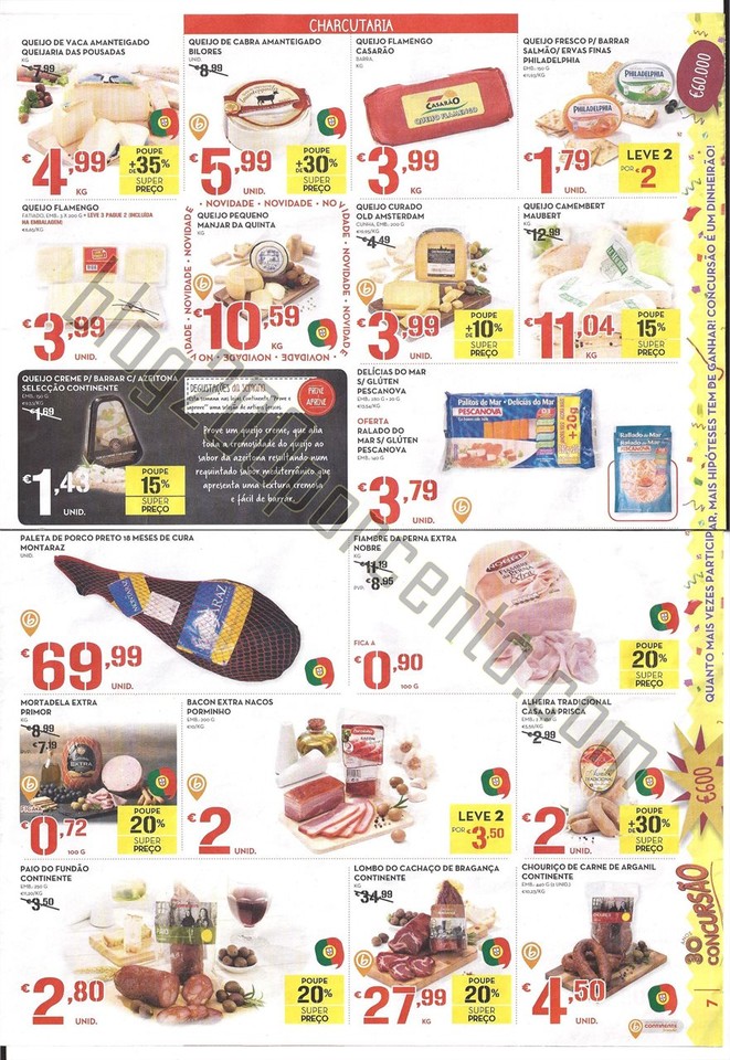 Antevisão Folheto CONTINENTE Promoções de 1 a 7