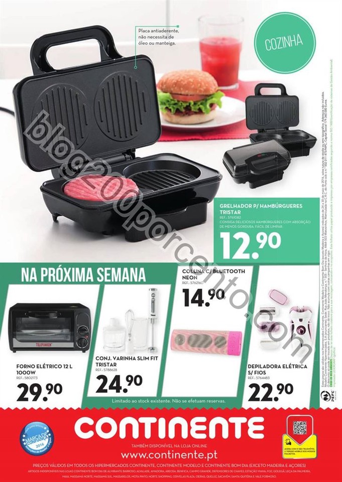 Antevisão Folheto CONTINENTE Bazarão de 24 a 30 