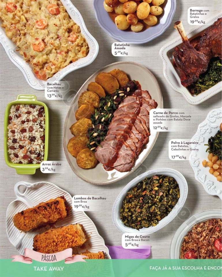 Antevisão Folheto CONTINENTE Take Away Páscoa pr
