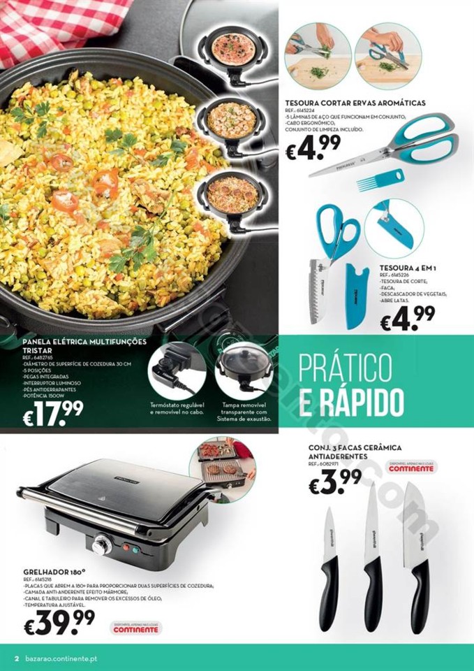 Antevisão Folheto CONTINENTE Bazarão promoções