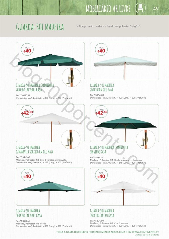 Novo Folheto CONTINENTE Ar Livre até 15 agosto p4