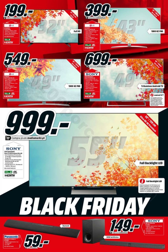 Antevisão Folheto MEDIA MARKET Black Friday promo