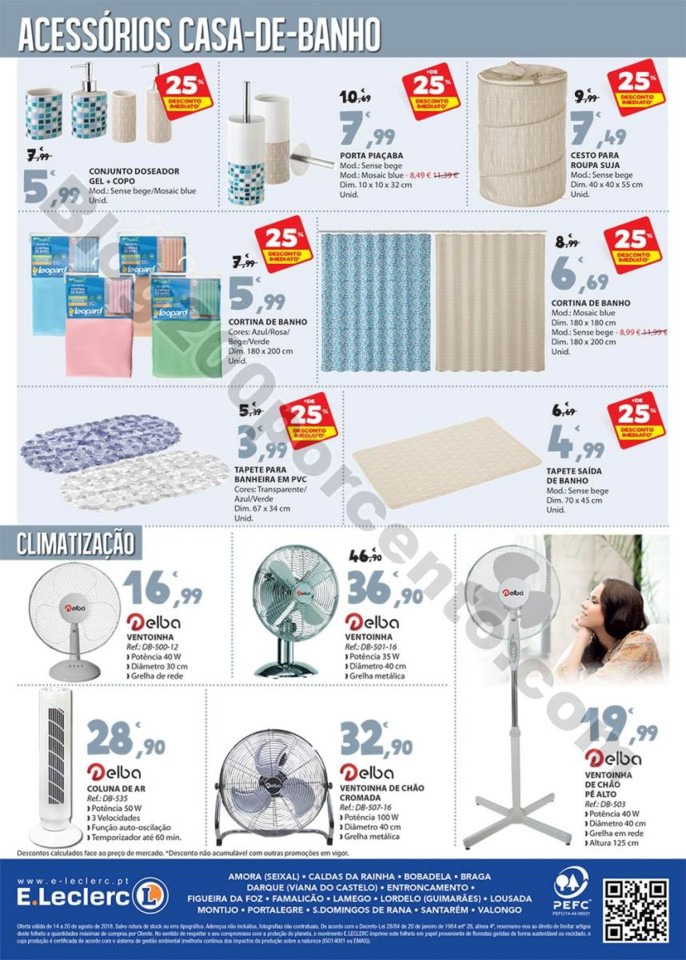 Antevisão Folheto E-LECLERC Promoções de 14 a 2