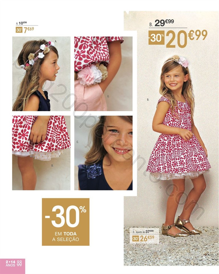 Antevisão Folheto VERTBAUDET Especial Cerimónias