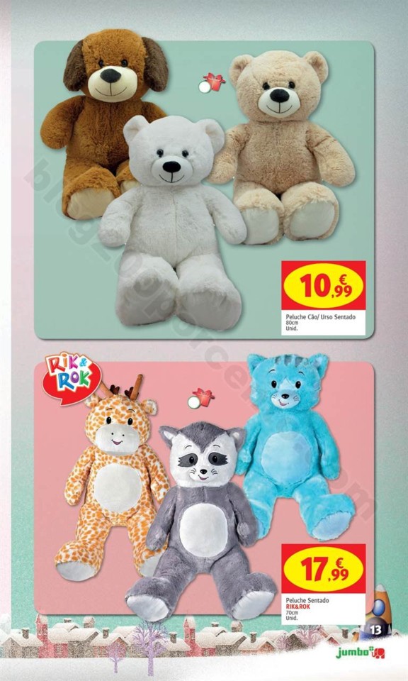 Antevisão Folheto JUMBO Brinquedos Natal promoç