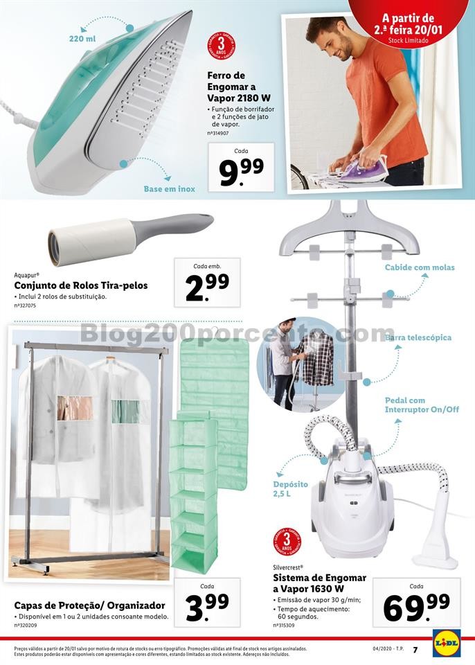 Antevisão Folheto LIDL Promoções de 20 a 26 jan