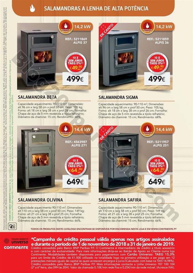 Antevisão Folheto CONTINENTE Aquecimento 1 novemb