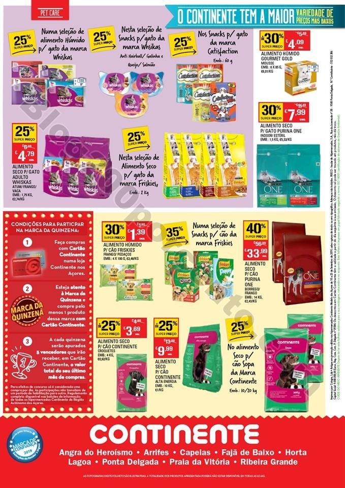 Antevisão Folheto CONTINENTE Açores Promoções 