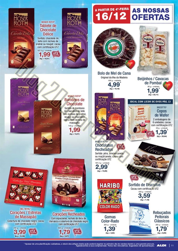 Antevisão folheto ALDI Promoções a partir de 16