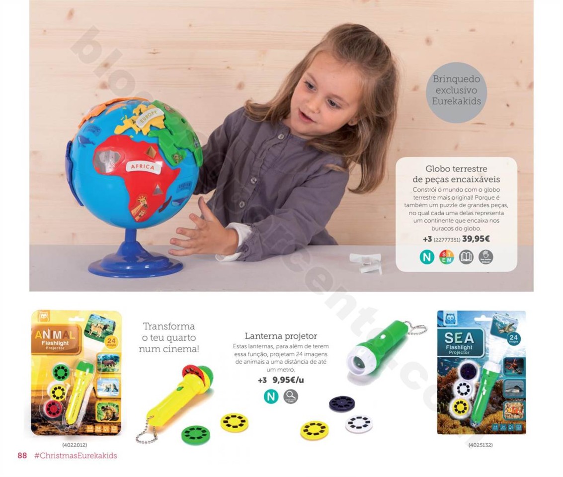 Antevisão Folheto Brinquedos EUREKAKIDS Natal 201