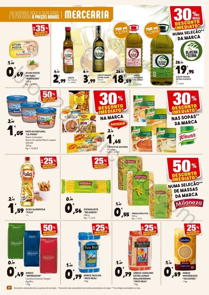 Antevisão Folheto E-LECLERC Promoções de 25 abr