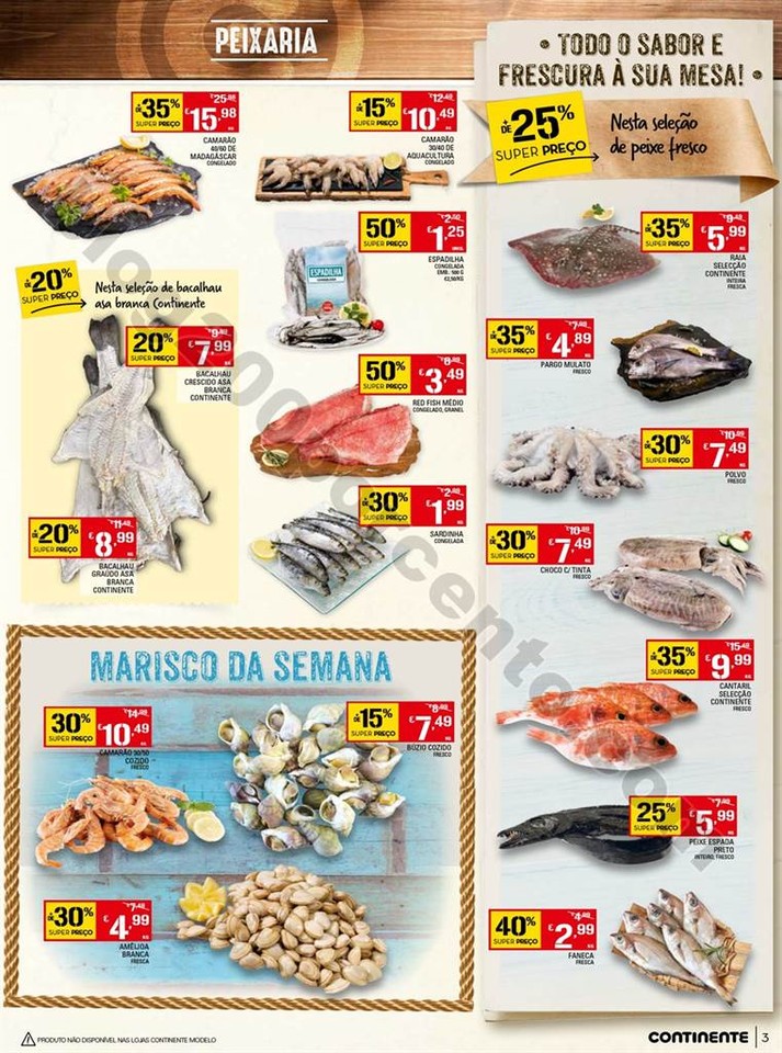 Antevisão Folheto CONTINENTE Promoções de 13 a 