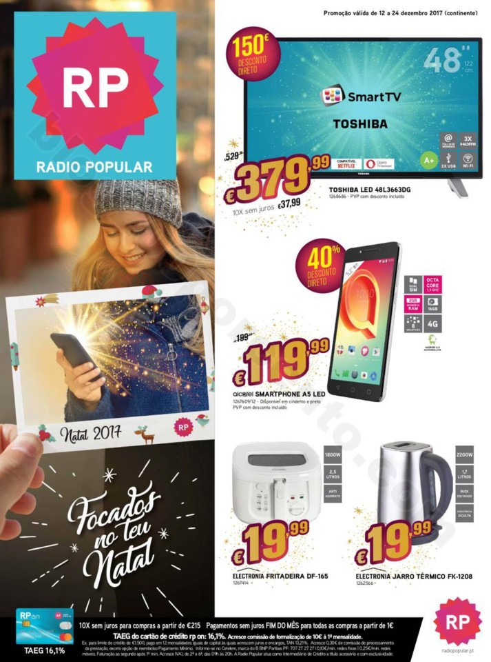 Antevisão Folheto RADIO POPULAR Promoções de 12