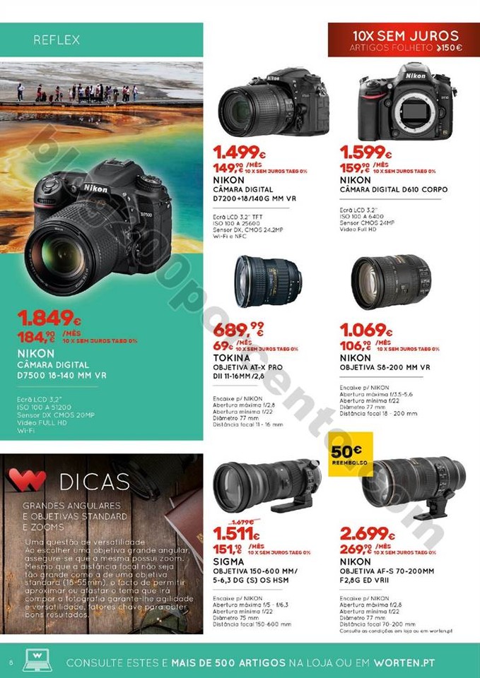 Antevisão Folheto Extra WORTEN Fotografia promoç