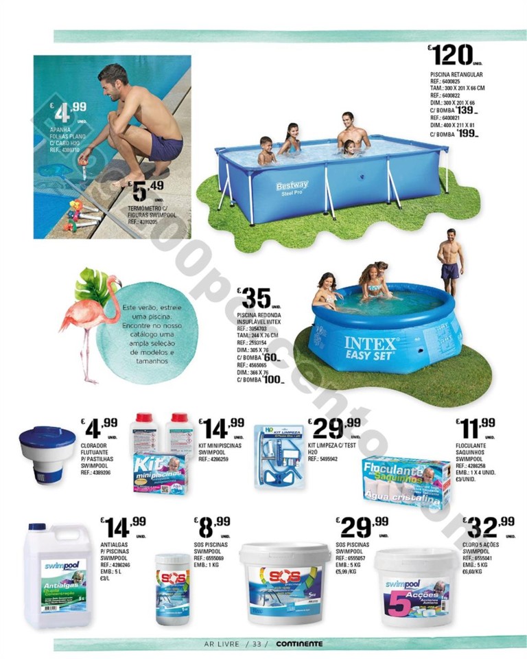 Antevisão Folheto CONTINENTE Ar livre Promoções