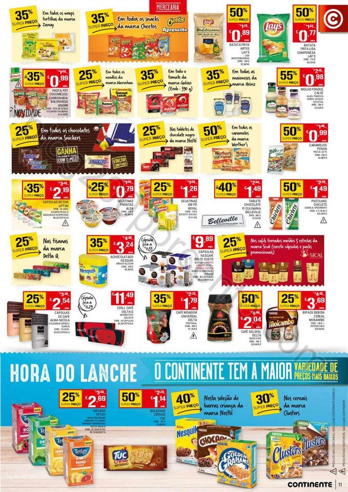 Antevisão Folheto CONTINENTE Promoções de 9 a 1
