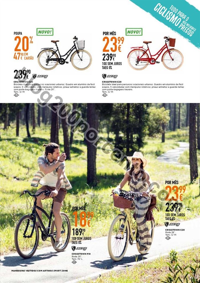 Novo Folheto SPORT ZONE Ciclismo de 27 abril a 1 j