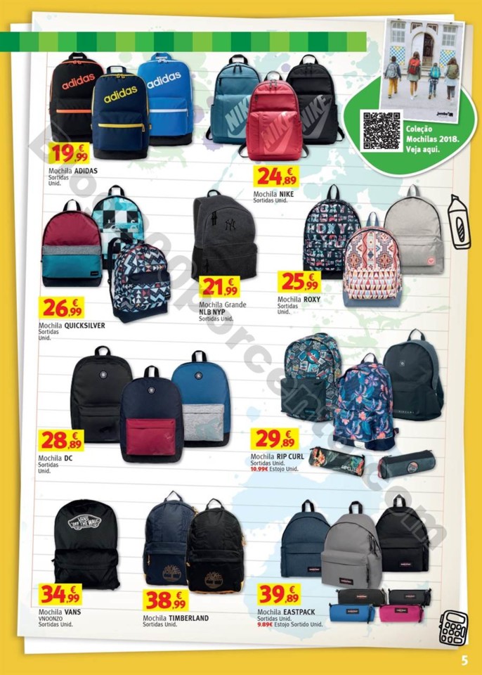 Antevisão Folheto JUMBO Regresso às aulas promo