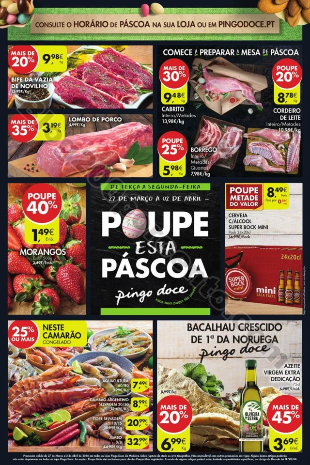 Antevisão folheto pingo doce Madeira promoções 