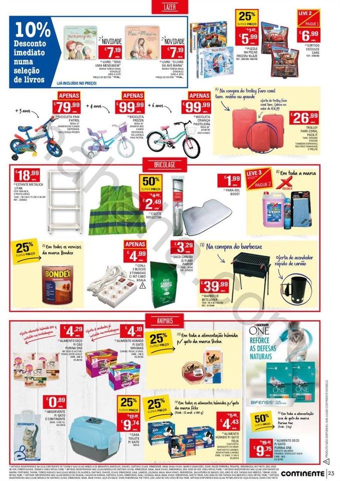 Antevisão Folheto CONTINENTE Promoções de 11 a 