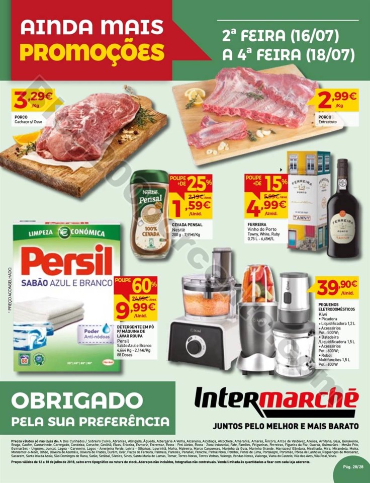 Antevisão Folheto INTERMARCHÉ Promoções de 12 