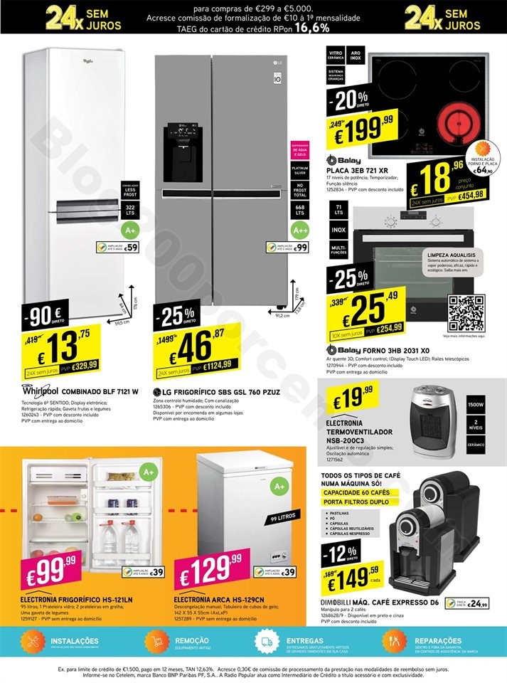 Antevisão Folheto RADIO POPULAR Promoções de 22