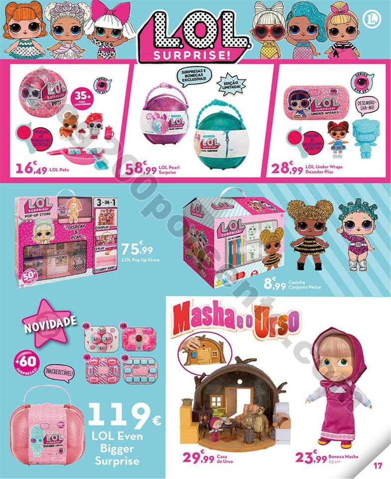 Antevisão Folheto E-LECLERC Brinquedos natal prom
