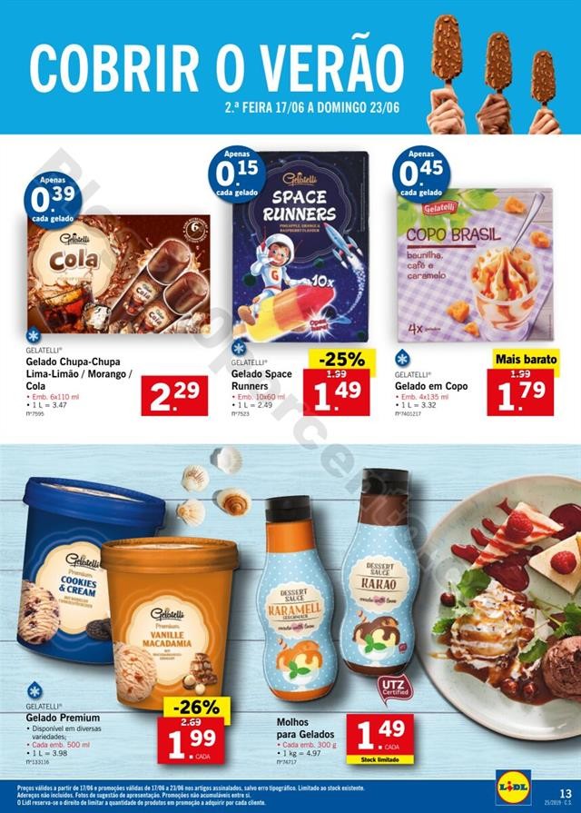 Antevisão Folheto LIDL Promoções de 17 a 23  ju