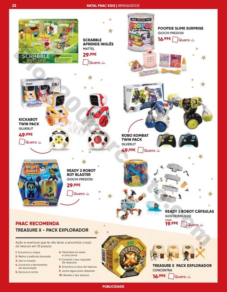 Antevisão Folheto FNAC Natal Kids Promoções de 