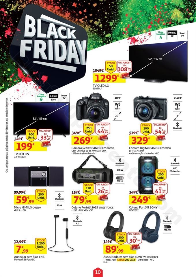 Antevisão Folheto AUCHAN Black Friday Promoções