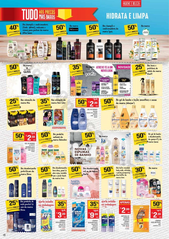 Antevisão Folheto CONTINENTE Promoções de 16 a 