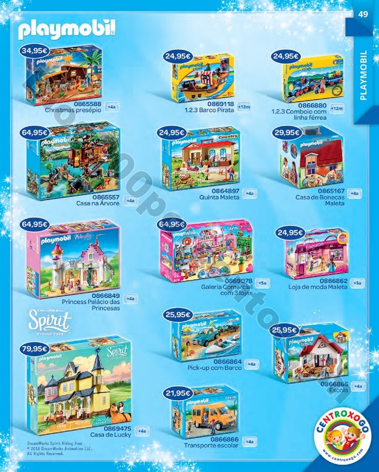 Antevisão Catálogo Brinquedos Natal CENTROXOGO P