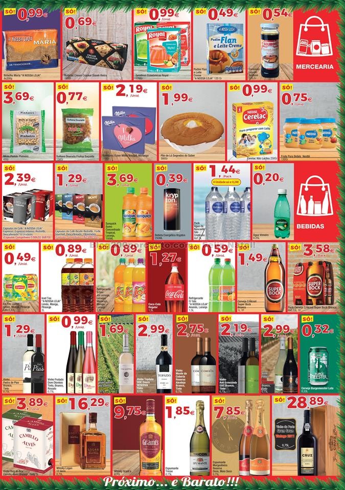 A nossa loja Natal Promoções de 15 a 31 dezembro