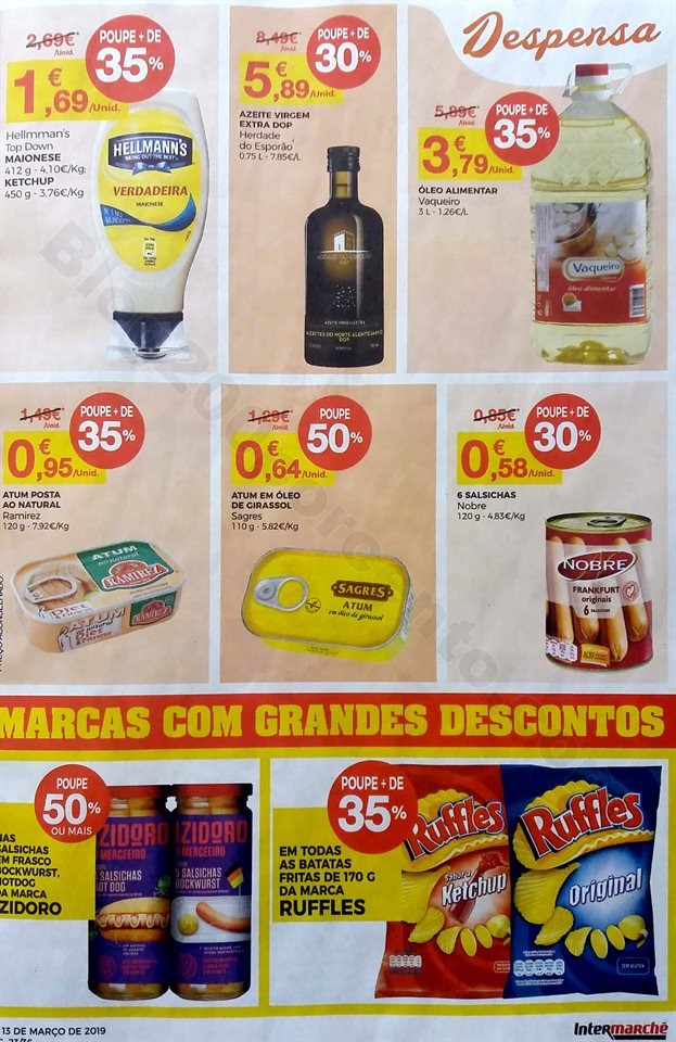antevisao folheto intermarche promocoes de 7 a 13 