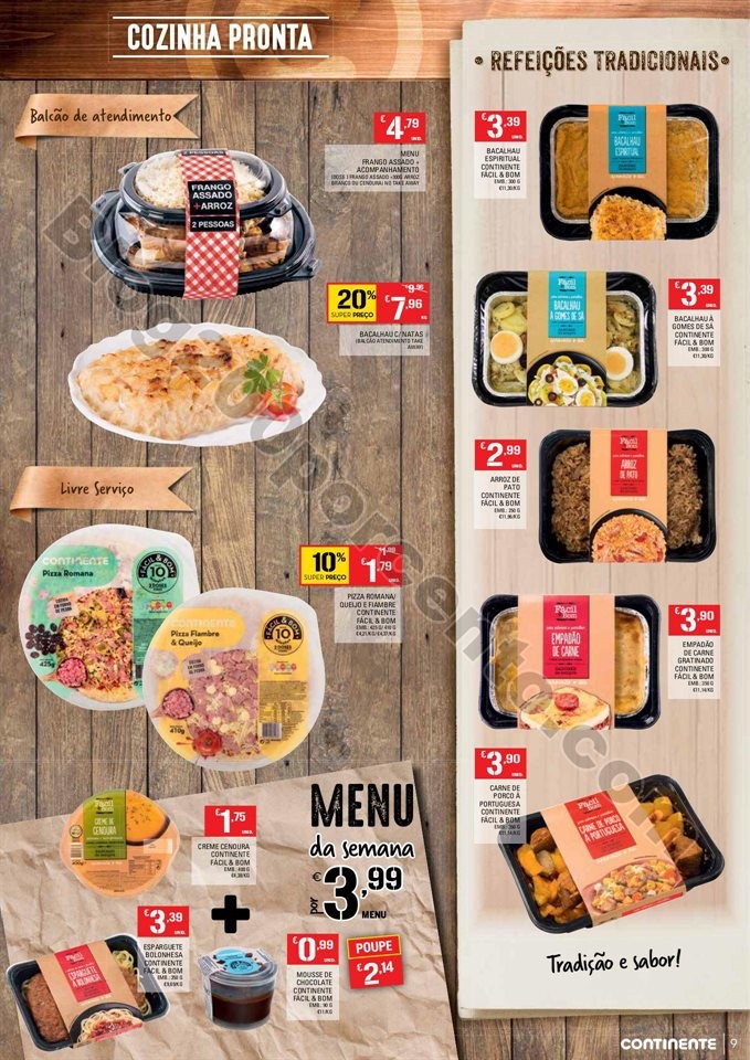Antevisão Folheto CONTINENTE Promoções de 8 a 1