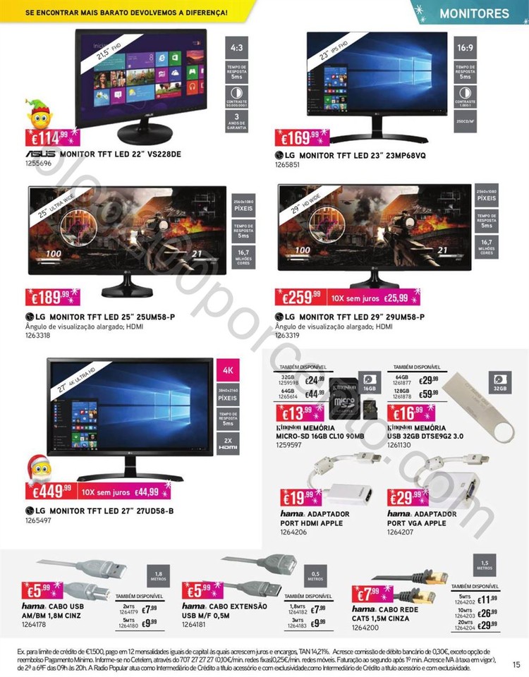 Antevisão Folheto RADIO POPULAR Natal de 1 a 24 d