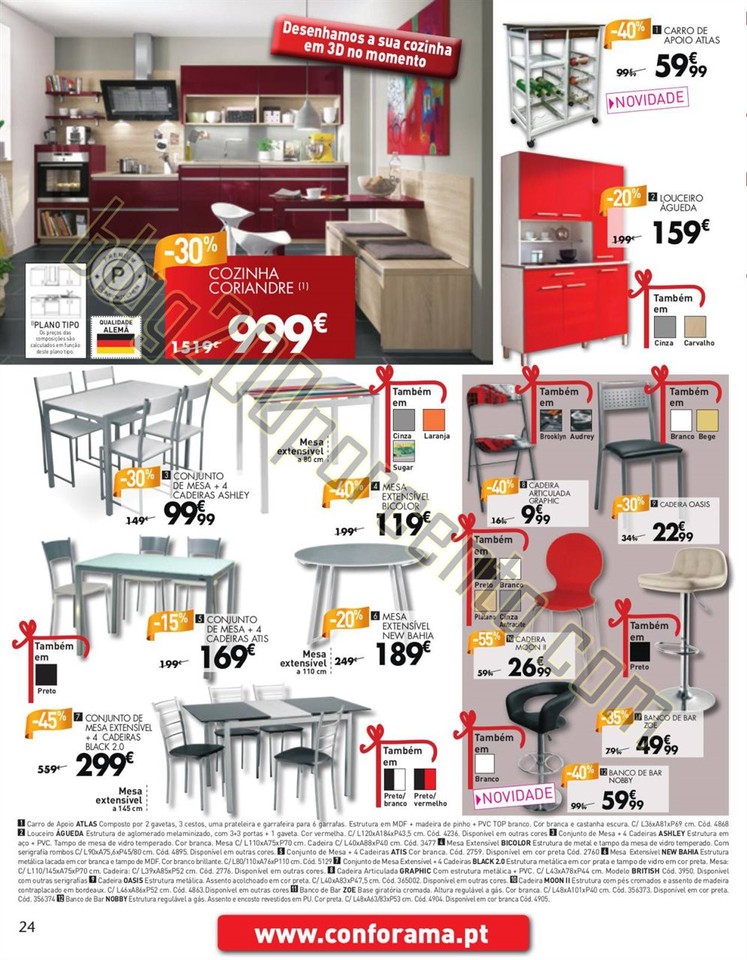 Antevisão Folheto CONFORAMA Natal de 26 novembro 