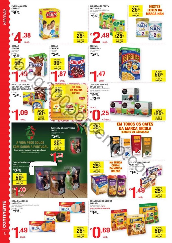 Antevisão Folheto CONTINENTE - MODELO Madeira de 