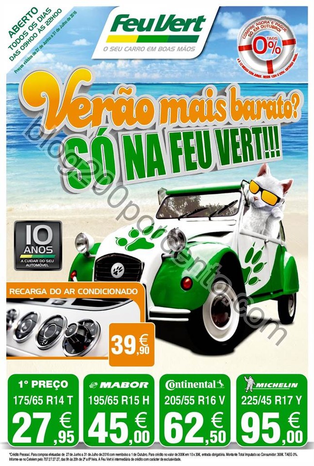 Antevisão Folheto FEU VERT Promoções de 27 junh
