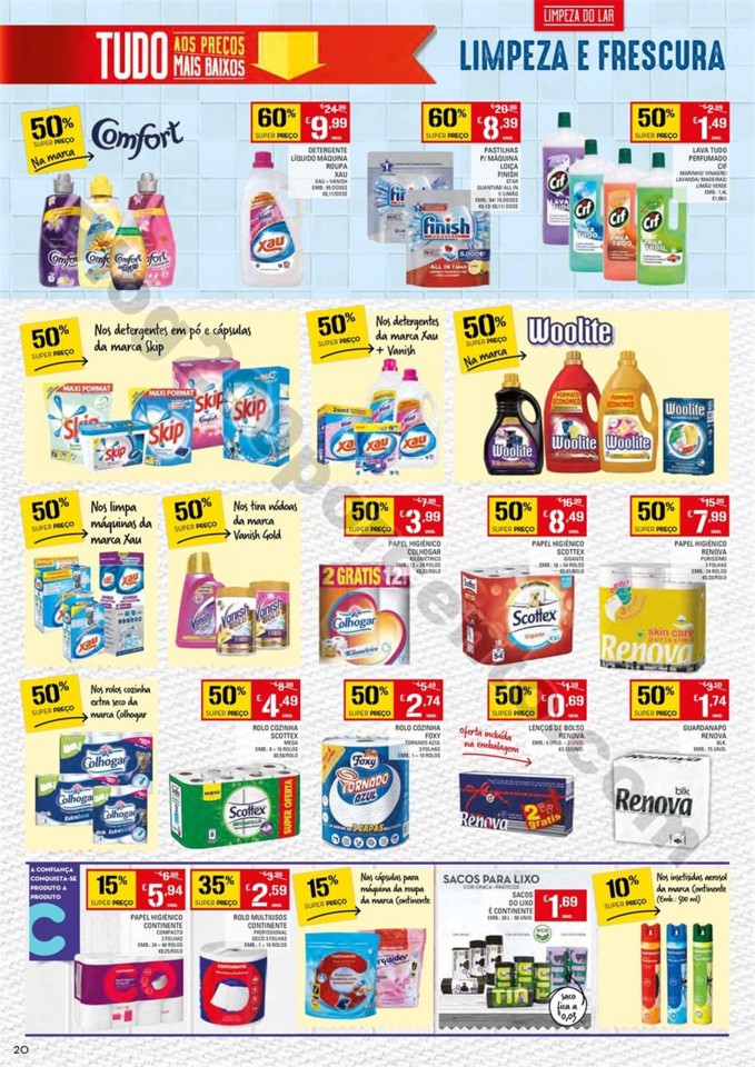 Antevisão Folheto CONTINENTE Promoções de 5 a 1