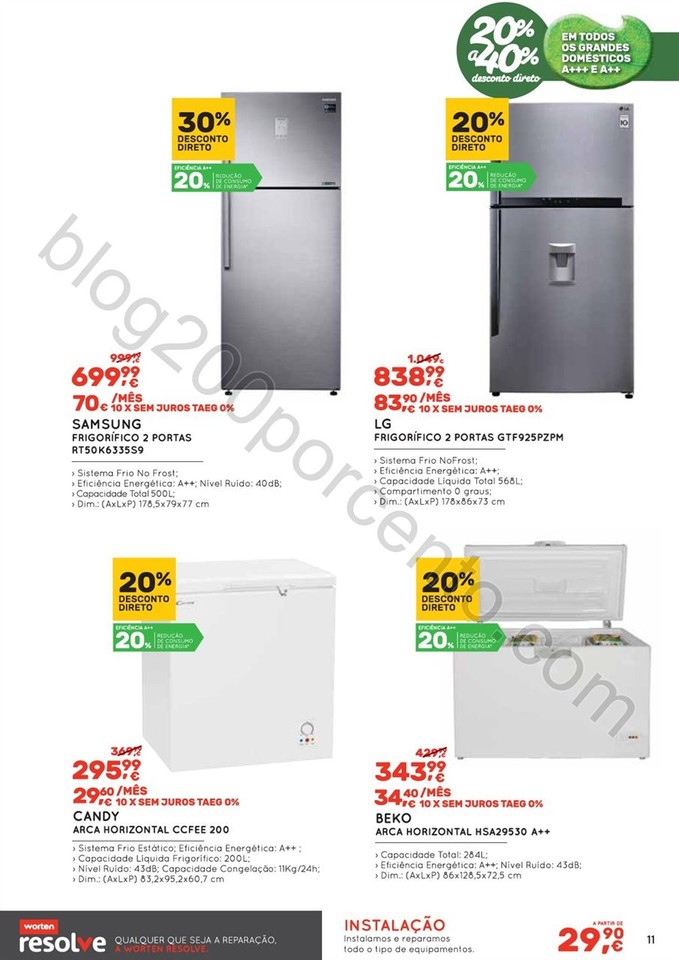 Antevisão Folheto WORTEN Eficiência Energética 