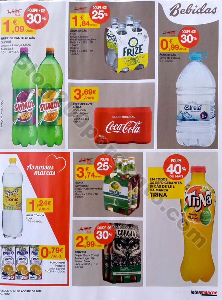 antevisao folheto Intermarche 26 julho a 1 agosto_