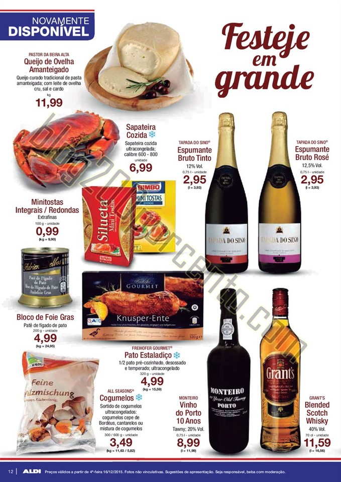 Antevisão folheto ALDI Promoções a partir de 16