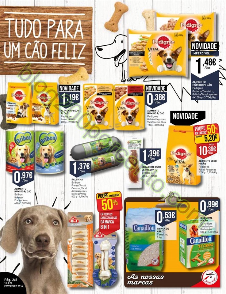 Antevisão Folheto INTERMARCHÉ Pets promoções d