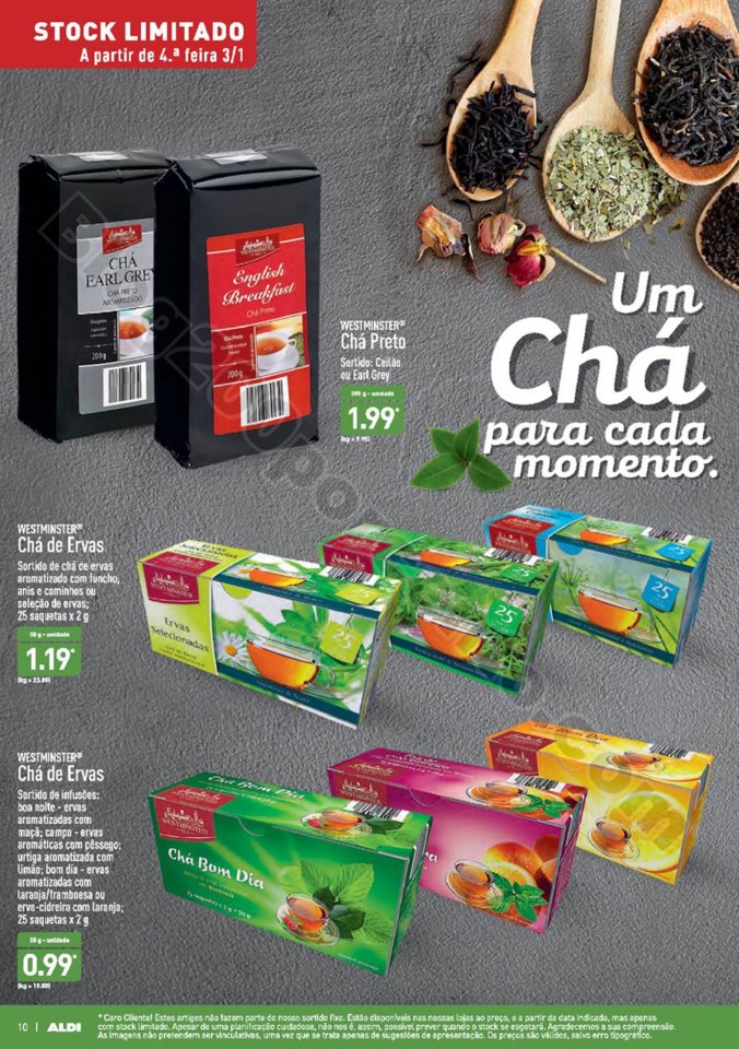 Antevisão Folheto ALDI Promoções a partir de 3 