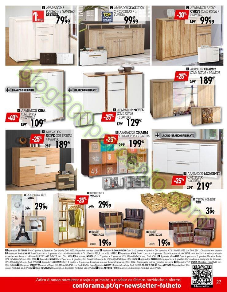 Antevisão Folheto CONFORAMA Promoções de 31 mar