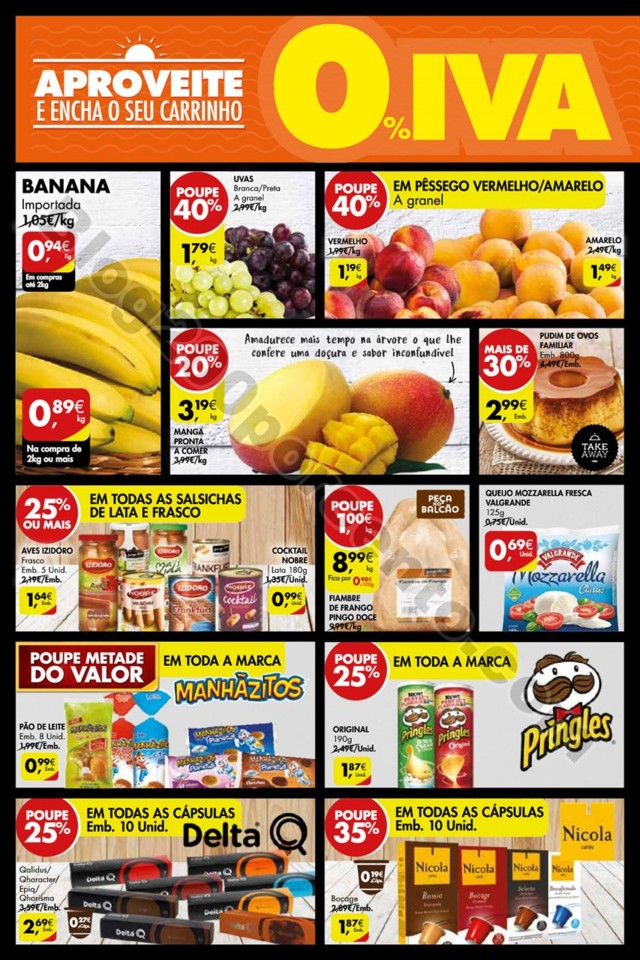 Antevisão Folheto PINGO DOCE Fim de Semana Promo