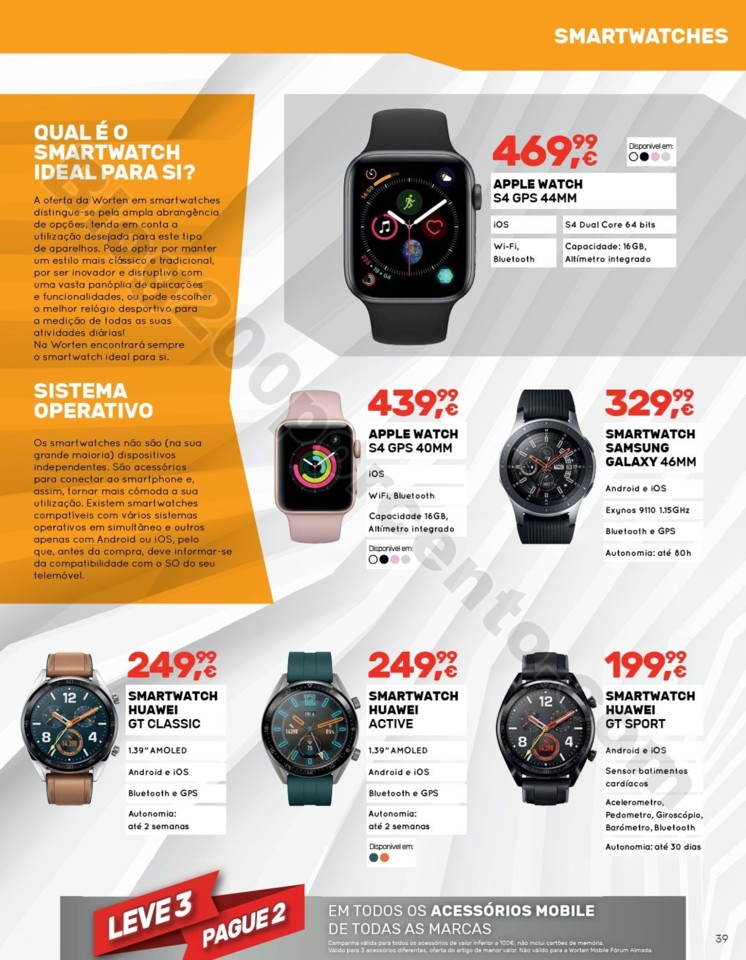 Antevisão Folheto WORTEN Mobile Promoções de 25