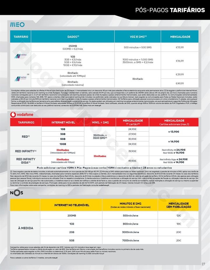 Antevisão Folheto WORTEN Mobile Promoções de 3 